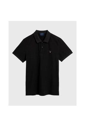 Erkek Siyah Regular Fit Polo
