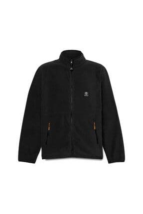 Full Zip Polar Fleece Erkek Polar TB0A62EY0011 Siyah-L