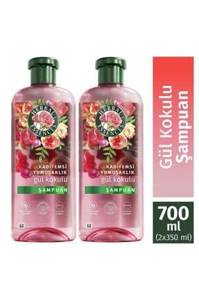 Kadifemsi Yumuşaklık Gül Kokulu Şamp350ml x2