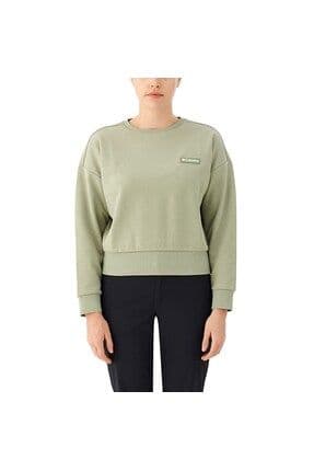 Cs0404 Csc W Marble Canyon Crop kadın Sweatshırt