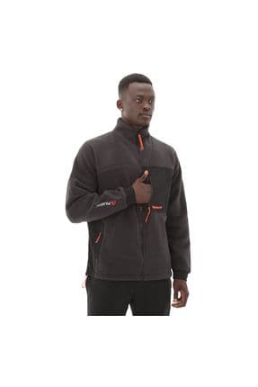 B0A6Y560011-R Timberland Polartec Mıx Medıa Full Zıp Fleece Erkek Ceket Antrasit
