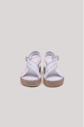 Bg Store Kız Çocuk Ekru Sandalet