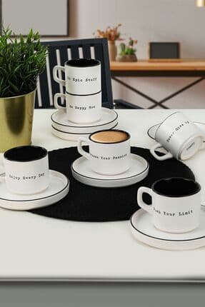 Motto Stackable Çay Takımı 12 Parça 6 Kişilik