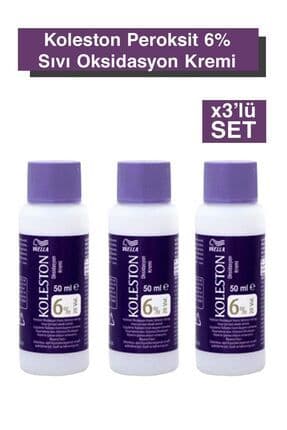 Koleston Sıvı Peroksit %6 X 3 Adet