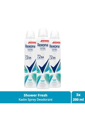 Kadın Sprey Deodorant Shower Fresh 200 ml X3