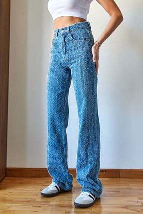 Kadın Tasarım Jean Pantolon 488 60251963