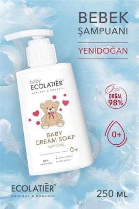 Bebek Şampuanı Yenidoğan Nazik Bakım 0+ Yaş Hassas Ciltler Için Nemlendirici, 250 ml