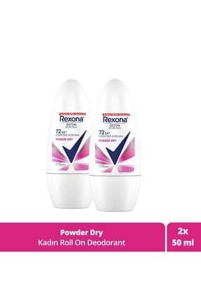 Üstün Koruma Kadın Roll On Deodorant Powder Dry 72 Saat Kesintisiz Koruma 50 ml X2