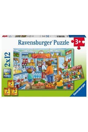 Alışverişe Gidiyoruz Puzzle 2x12 Parça 50765