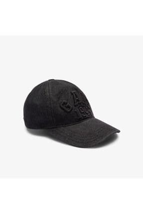 Unisex Siyah Logolu Şapka