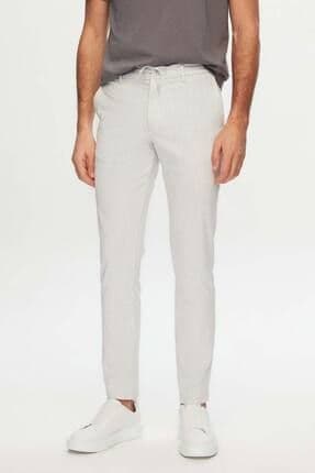 Slim Fit Taş Beli Lastikli Ipli Fermuarlı Likralı Rahat Jogger Pantolon