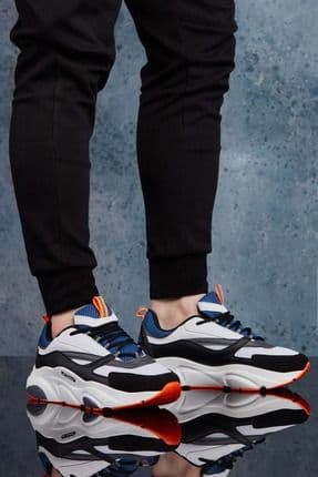 Beyaz Mavi Unisex Sneaker