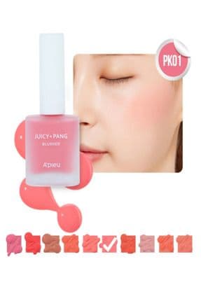 Missh@ Meyve Kokulu Doğal Görünümlü Likit Allık 9g. Apıeu Juicy-pang Water Blusher (PK01)