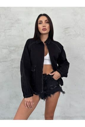 Gabardin Yıkamalı Kot Ceket AE-K56027LNS