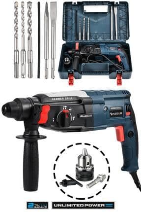 850w Metal Şanzıman Darbeli Matkap Kırıcı Delici Hilti 2-28mm