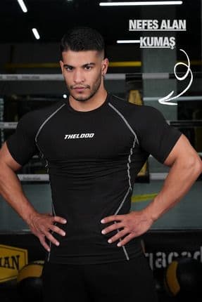 Kısa Kollu Compression Tshirt Body