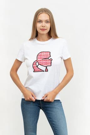 Kadın Bisiklet Yaka T-shirt