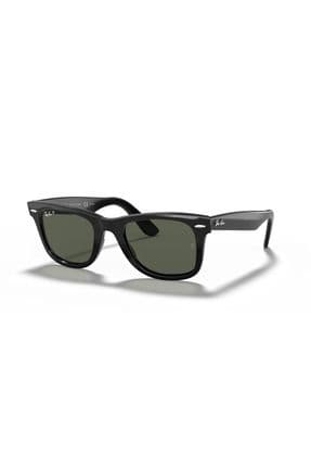 Rb 2140 90158 50 Wayfarer Polarize Unisex Siyah Kemik Güneş Gözlüğü