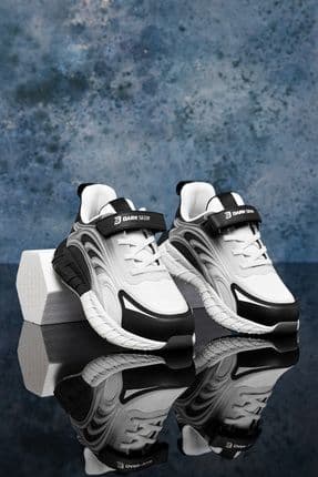 DS Mithril Beyaz Siyah Çocuk Sneaker