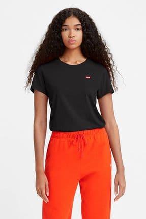 Kadın Siyah The Perfect Tee T-shirt - A4917-0000