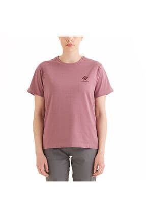 CSC Stacked Mini Gem Logo Kadın Kısa Kollu T-Shirt
