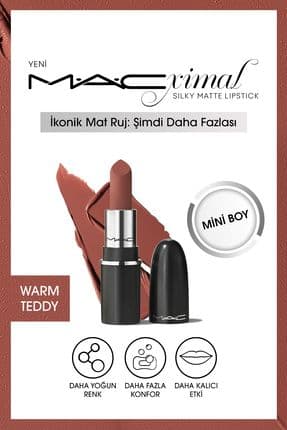 Macximal Mini Mac Silky Matte Lipstick	-warm Teddy
