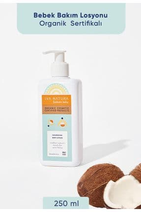 Organik Sertifikalı %98 Doğal Besleyici Bebek Losyonu Shea Ve Nar Özlü 250ml