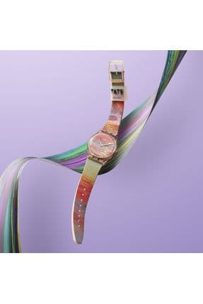 SO28Z700 Swatch Turner's Scarlet Sunset Unisex Kol Saati