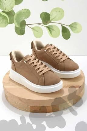 Nude Süet Kadın Sneaker K01824211602