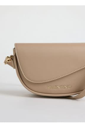 Bej Kadın 16x8,5x22 cm Çapraz Çanta VBS8DM09