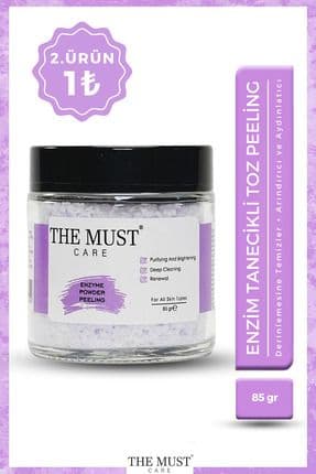 Arındırıcı Ve Aydınlatıcı Enzim Peeling Aktif Tanecikli Toz Temizleyici 85 gr