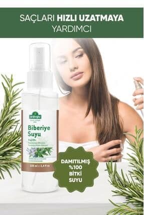 Biberiye Suyu Sprey 100 ml Saçları Hızlı Uzatmaya Yardımcı %100 Bitki Suyu