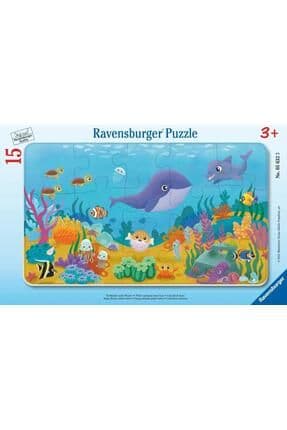 15 Parça Çerçeveli Puzzle Sualtı Park 056323