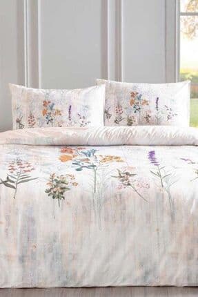 Floraison Çift Kişilik Nevresim Takımı - Somon