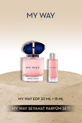 My Way Edp 30 ml & Seyahat Boy Parfüm Seti 7829999999086