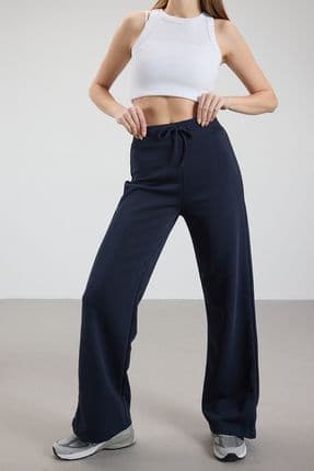 Beli Lastikli Wide Leg Eşofman Eşf10308-p10