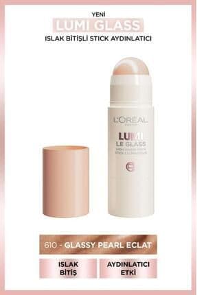 L'Oréal Paris Lumi Glass Islak Bitişli Stick Aydınlatıcı - 610 Glassy Pearl Eclat