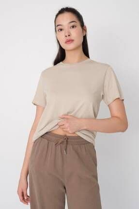 Bisiklet Yaka Basic T-shirt P1410-s11