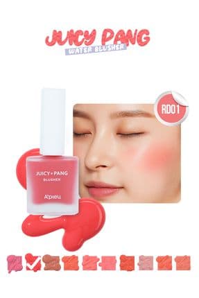 Meyve Kokulu, Nemlendirici Etkili, Doğal Görünümlü Sıvı Allık A'PIEU Juicy-Pang Water Blusher (RD01)