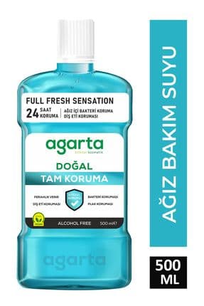 Ağız Bakım Suyu Tam Koruma Alkolsüz 500 Ml