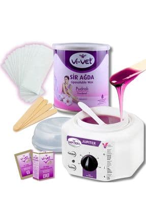 2 Yıl Garantili Depirol Makine Hediye Konserve Ağda Yağlı Temizleme Mendili Spatula Bez