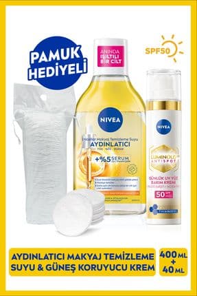 Luminous630 Thiamidol Etkili Leke Karşıtı Gündüz Kremi 40ml Ve Micellar Makyaj Temizleme Suyu 400ml