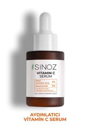 Ton Eşitleyici Aydınlatıcı Vitamin C %4 Niacinamide %2 Yüz Serumu 30 ml Tüm Ciltler Için