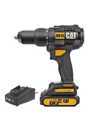 Dx12bc 18volt/2.0ah Li-ion Tek Akülü Kömürsüz Profesyonel Şarjlı Darbeli Matkap