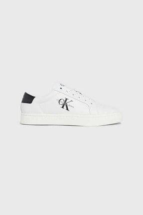 Kadın Classic Cupsole Laceup Sneaker Ayakkabı - Beyaz
