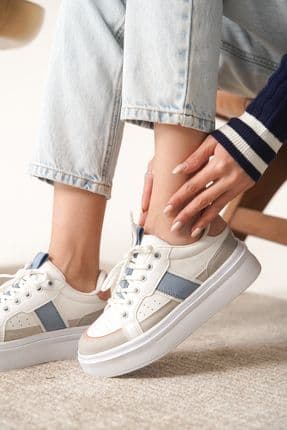 Garantili D2501 Günlük Ortopedik Kadın Sneaker Spor Ayakkabı