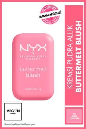 Buttermelt Blush Kremsi Pudra Allık - 02 Butta Together