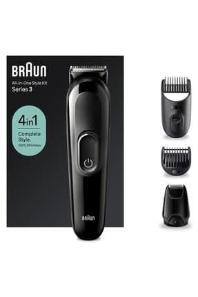 Series 3 Sk3400 Hepsi Bir Arada Şekillendirme Seti, 4’ü 1 Arada Erkek Bakım Kiti