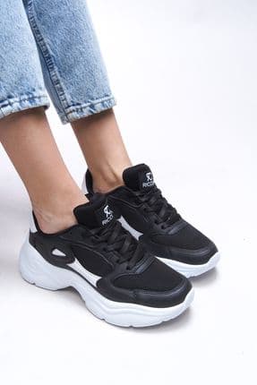 Kadın Sneaker 0012152 Siyah Beyaz