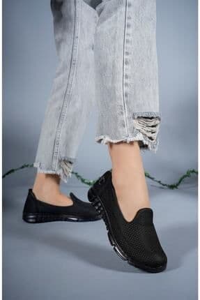 Kadın Siyah Ortopedik Sneaker 0012801